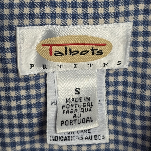 Talbots Button Up Shirt - Picture 2 of 5